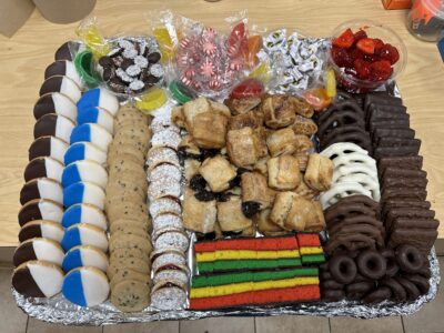 Assorted sweets platter for catering
